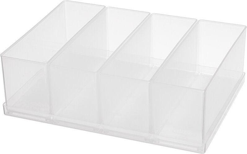 80 4xBA8-2 Sortimentskoffer-Einsatz (b x h x t) 220 x 69 x 160 mm Inhalt 1 St. - Raaco