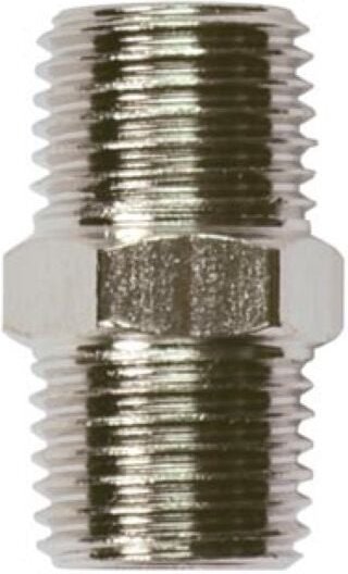 Stanley Kupplung 2 x 1/4 Zoll Außengewinde, passend für Druckluftsysteme, Leitungen und Werkstattzubehör, kompakte Stand...