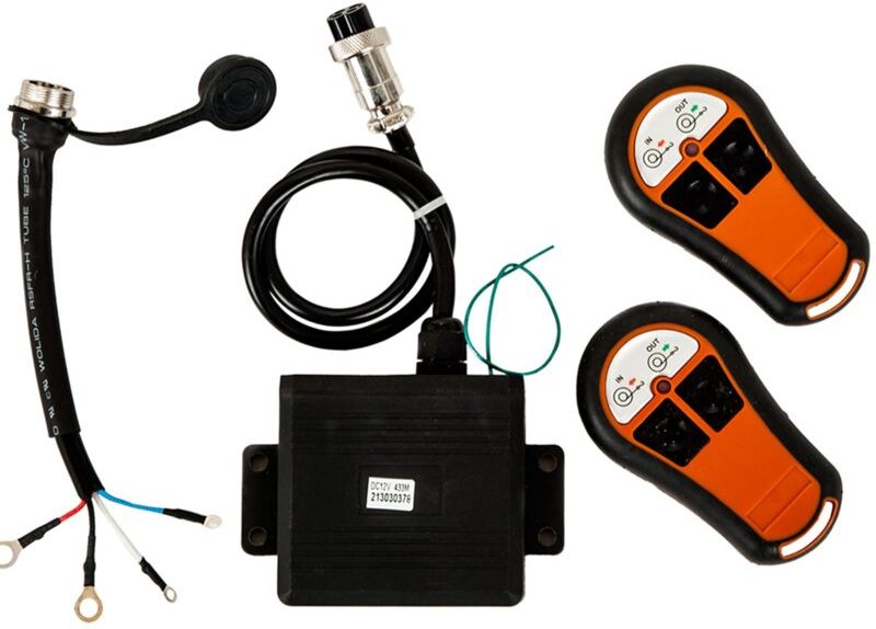 Drahtlose Windenfernbedienung 12 v. Doppelhörer, wasserdichter externer Empfänger