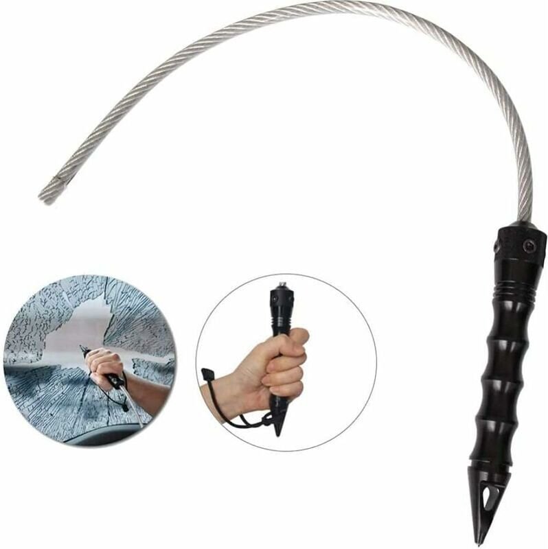 SNQ - Autofensterbrecher, Nothämmer, Autosicherheitshammer, Selbstverteidigungswerkzeuge, persönliches Sicherheitswerkze...