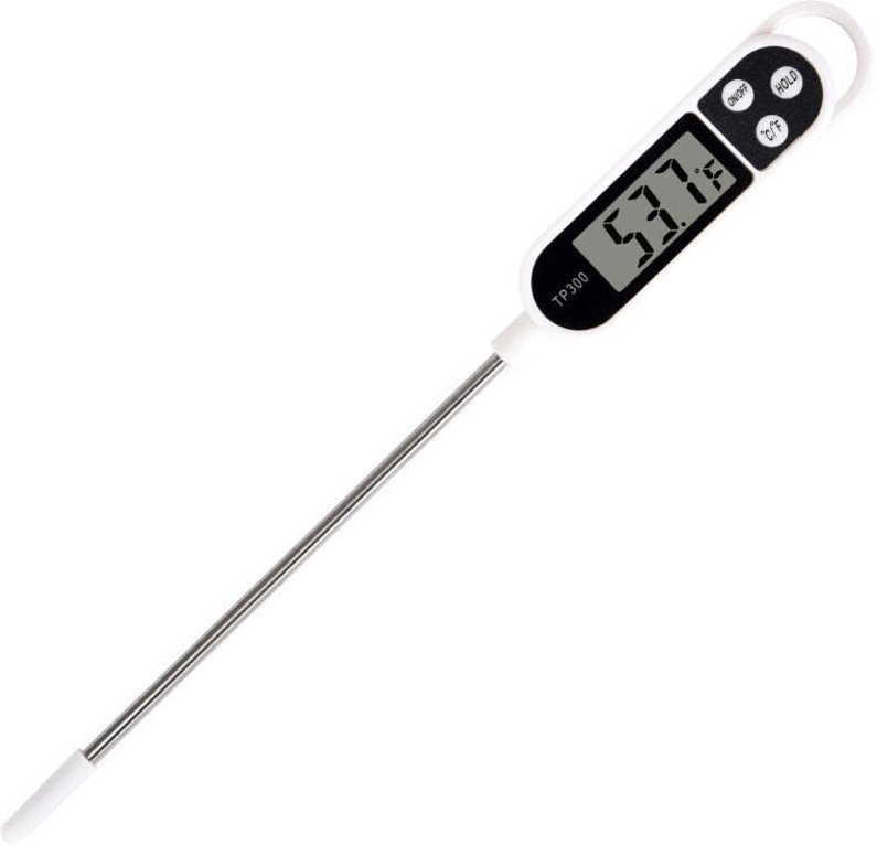 Thumbnail - Shining House - Triomphe Edelstahl-Lebensmittelthermometer, LCD-Display, Lebensmittelthermometer, elektronisches Küchent...