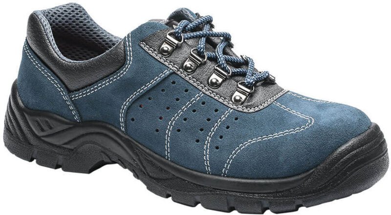 Sicherheitsschuhe niedrige Steelite Trainer belüftet S1P Blau 42