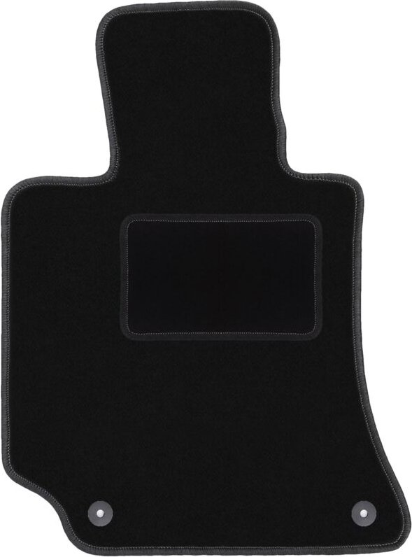 Fahrermatte schwarz für: Mercedes E W212 Limousine, Kombi, Coupé (2009-2016)