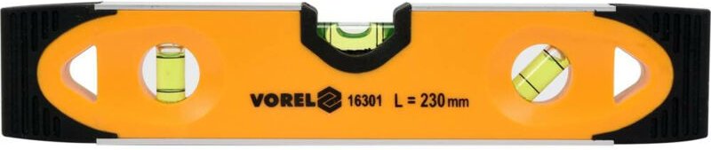 Toya - torpedo-waage 230 mm, kunststoffkörper, drei glühbirnen, magnetfuss 16301 vorel