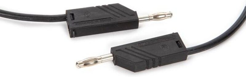 Hirschmann - messleitung 4mm 50cm / schwarz (mln-sil / 1)