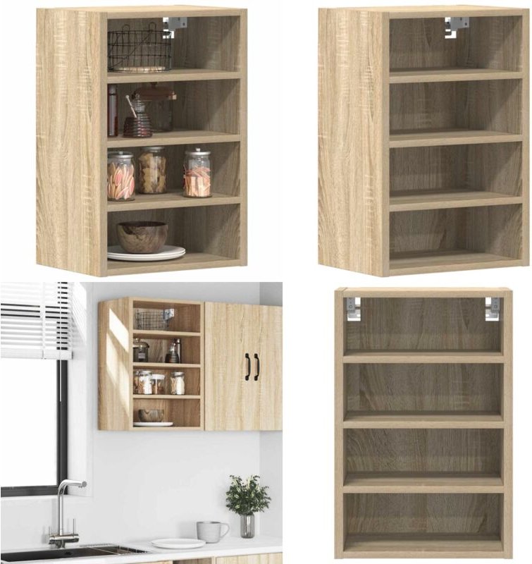 Hängeschrank Sonoma-Eiche 40x29,5x60 cm Holzwerkstoff - Vidaxl