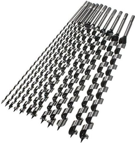 Ersandy - 460 mm 6–28 mm Sechskantschaft Spitze Brad Bohrer Schnecke Spiralbohrer Holz Bohrwerkzeug – 14 mm