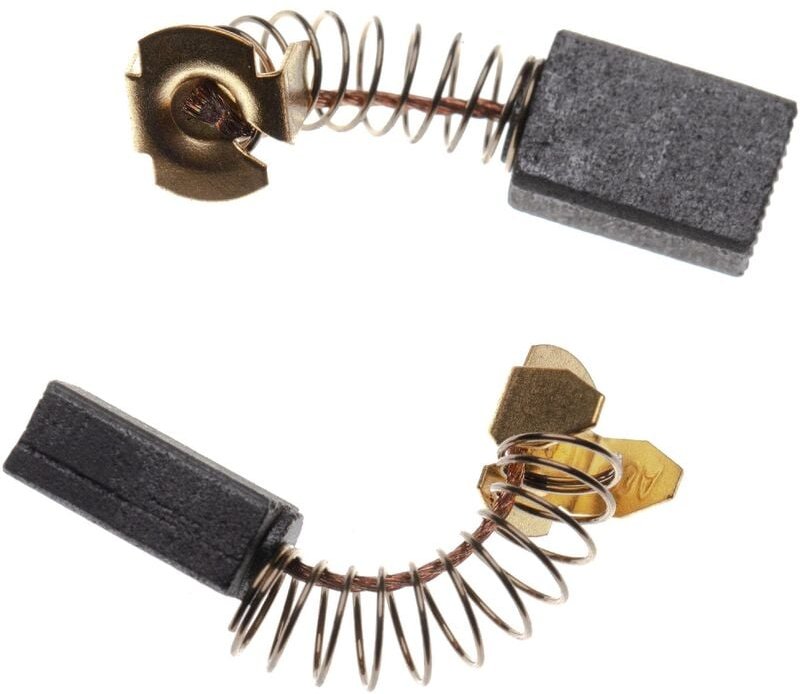 Vhbw - 2x Kohlebürste 6 x 10 x 15 mm kompatibel mit Makita HM0810, HK1810, HM0810T, HM0810B, GA5000, HK1800, DA6301, HR1...
