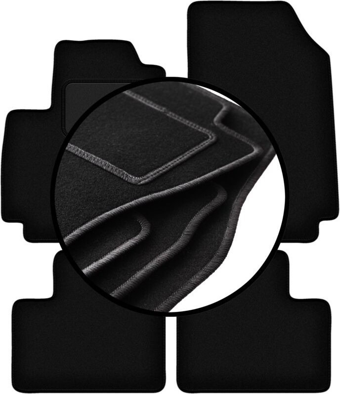 Komplettset Veloursmatten für: Renault Arkana Crossover (2021-)