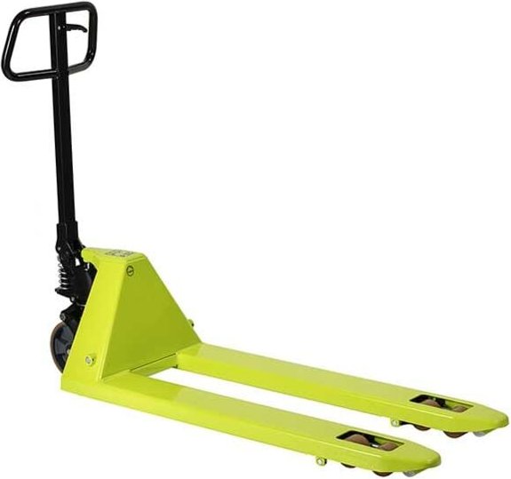 Handhubwagen, grün, 2,5 t - Gabeln 1150 x 525 mm - Schnellhub mit nur 3 Hüben - Lieferung und Logistik - TMB41AV0100