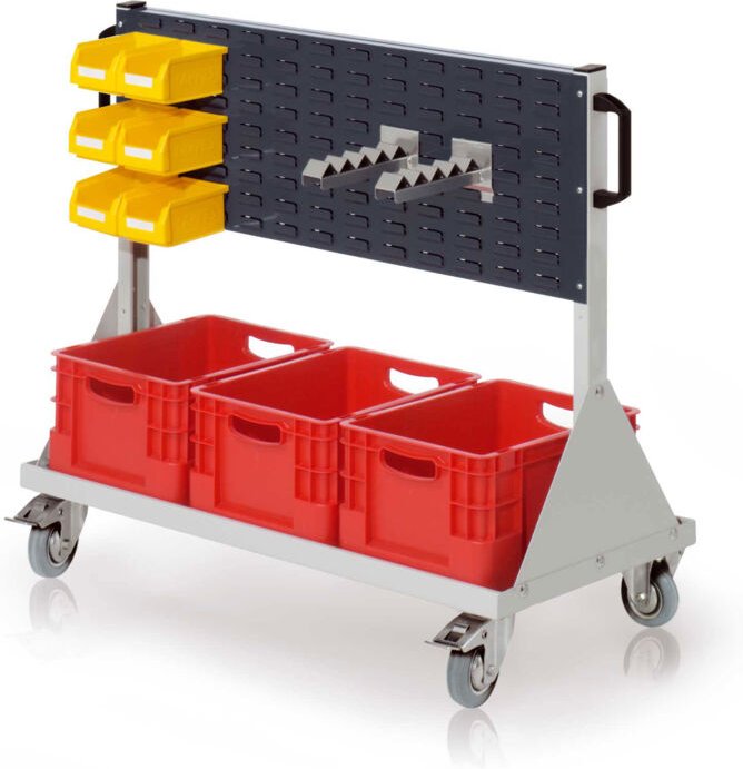 Kappes RasterMobil® Größe 2 - 1000x890x500mm - 2x Schlitzplatten - 13-teilig - anthrazitgrau