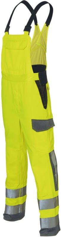 Kübler Workwear - Kübler Latzhose protectiq high vis 3394 warngelb/anthrazit Gr. 56
