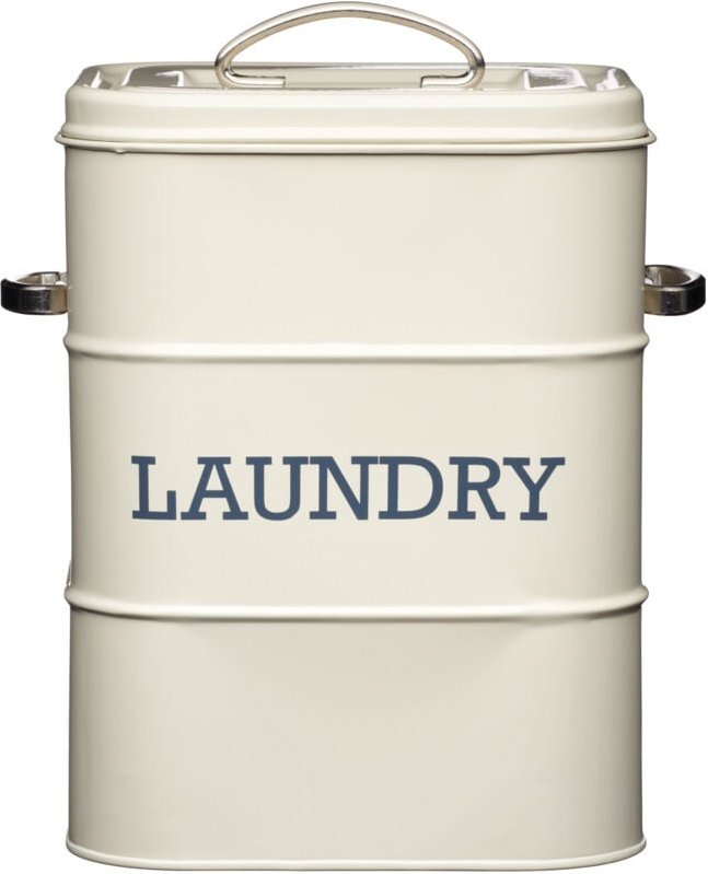 Kitchencraft - Living Nostalgie Seifenpuderdose de Waschmaschine 34 x 21,5 x 25 cm Beige