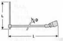 Extra langes Glas, 3/8, 13mm Tengtools TBSKT13 178790606