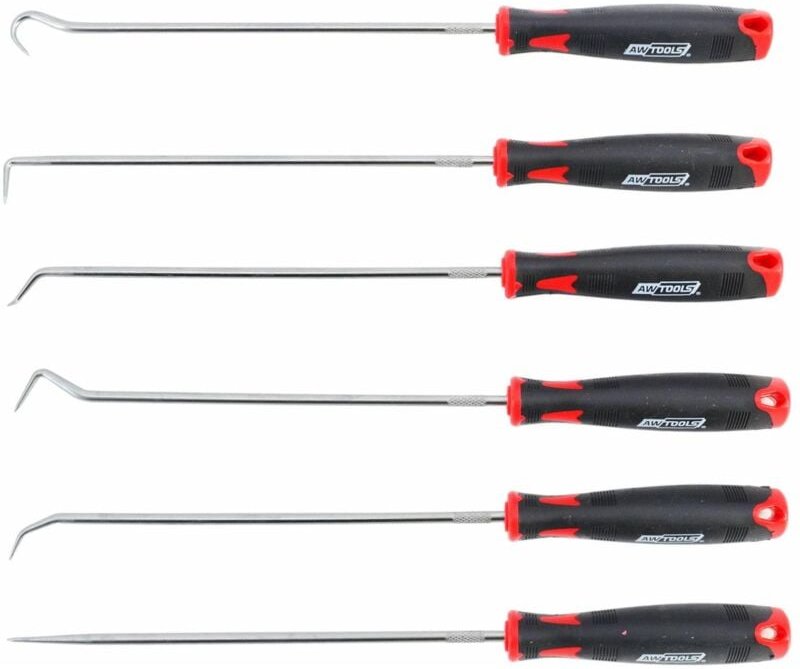 Awtools haczyki długie z rękojeścią 6el.