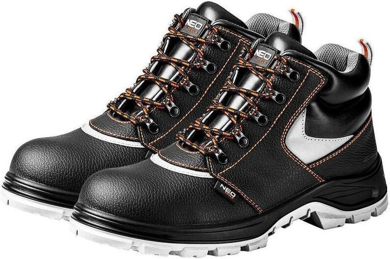 Arbeitsschuhe S1P SRA knöchelhoch mit heller Sohle 47