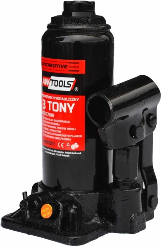 Awtools dźwignik hydrauliczny tłokowy / słupkowy 3 tony 178 - 350mm