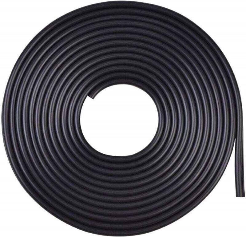 YMYNY Autotürschutz-Gummistreifen, 5 m, Autotürkantenschutz, Türleisten-Kantenschutz, Gummistreifen, kratzfest