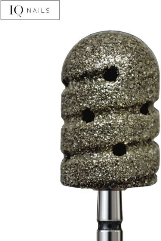 Podologie-Diamantschleifer - sehr sammelfähiger Zylinder mit Löchern