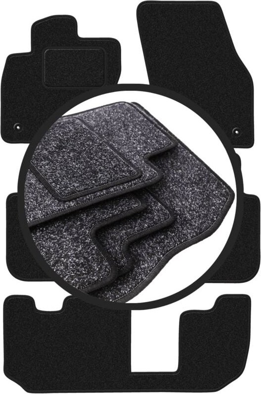 ANTHRA Automatten für: Skoda Kodiaq 7-Sitzer (2016-)