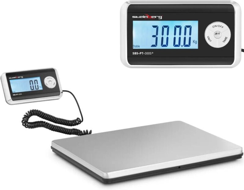 Steinberg Systems - Digitale Paketwaage Paketwaage digital Industriewaage Bodenwaage 300 kg / 100 g