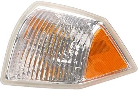 Gehäuse für Seitenmarkierungsleuchten an der vorderen Stoßstange, Ersatz der ABS-Blinkerlampenabdeckung für Jeep Compass...