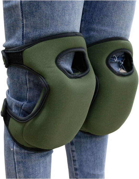 Ultra-bequeme Garten-Knieschoner aus Neopren mit dickem Memory-Schaum für die Arbeit im Garten, Knieschoner, rutschfeste...