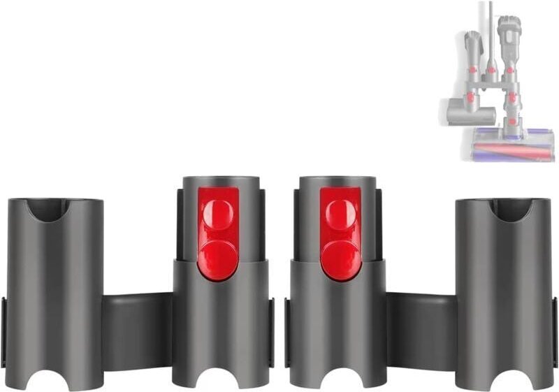 2er-Pack Aufbewahrungshalter für Dyson V7 V8 V10 V11 V12 V15 Outsize Akku-Staubsauger, Dockingstation
