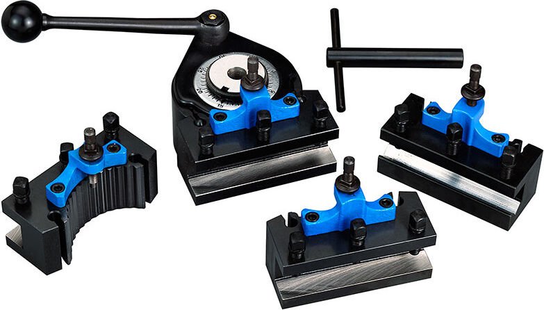 Schnellwechsel-Werkzeugrevolver 20 mm fur Drehmaschine Fervi t00e