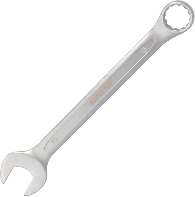 Ringmaulschlüssel Plus 15x15 Chrom-Vanadium-Stahl. DIN3113