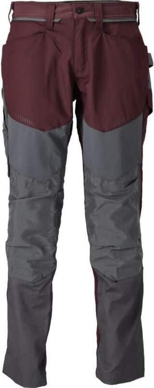 Mascot - Bundhose mit Knietaschen 22479-230-2289 Gr. 90C56 bordeaux/anthrazitgrau