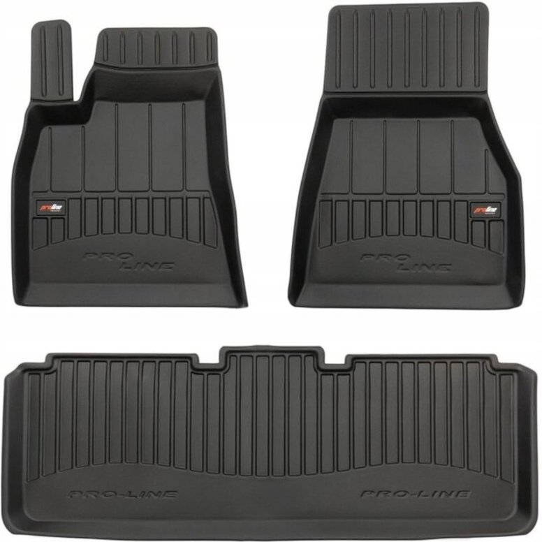 GUMMIMATTEN UND FUSSMATTEN TESLA S ab 2012-2021 3D MULDE