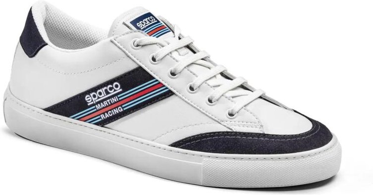 Sparco - 0012B3MR44BIBM S-Time Martini-R Sneakers Größe 44 Weiß, Unisex Erwachsene Stiefel, Mehrfarbig, eu