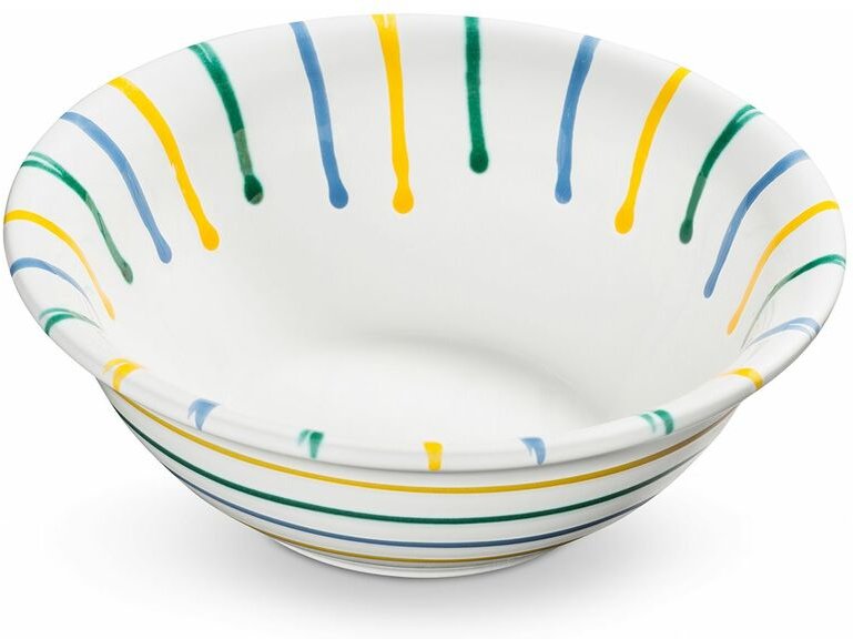 Thumbnail - Gmundner Keramik - Buntgeflammt Salatschüssel (ø 20cm)