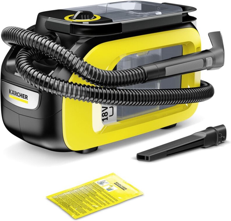 Kärcher se 3-18 Kompakte Teppichreinigungsmaschine de Schwarz, Gelb