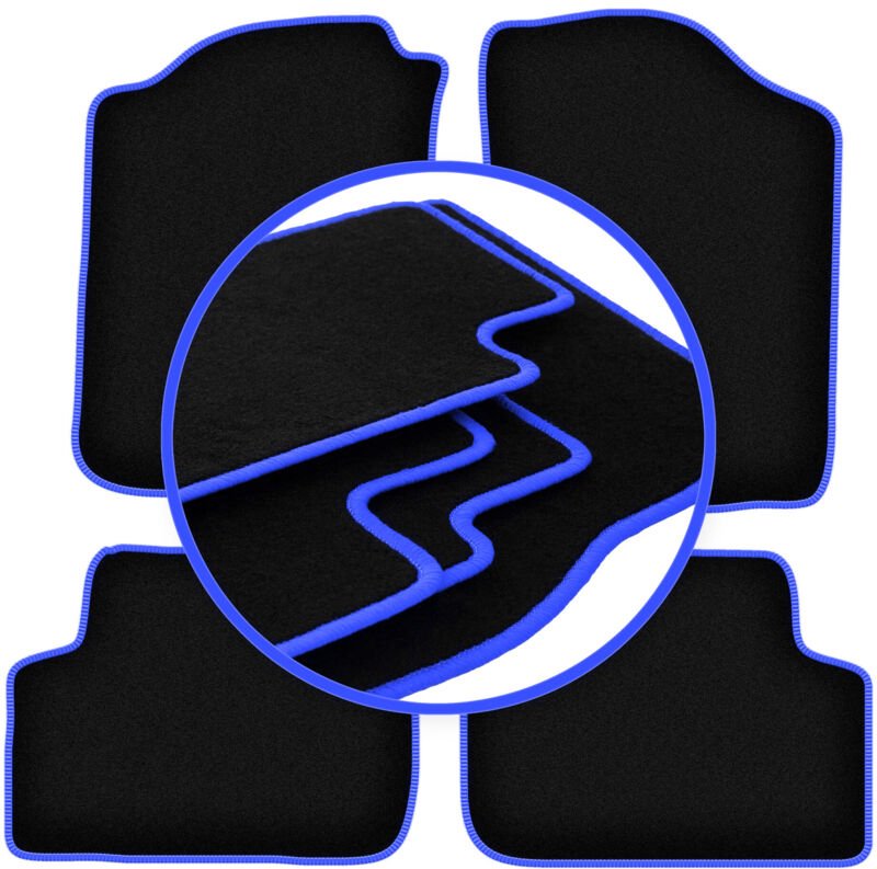CARLUX-BLUE Autofußmatten für: Toyota Land Cruiser J90 / J95 Offroad (1996-2001)