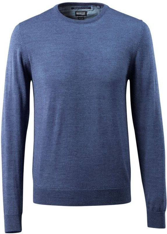 Mascot Strickpullover FRONTLINE runder Halsausschnitt Herren 50636 Gr. 3XL blau-meliert