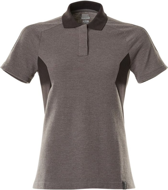 Accelerate Damen Poloshirt 18393-961 Gr. l dunkelanthrazit/schwarz - Mascot