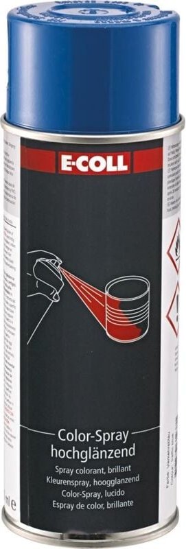 Thumbnail - E-Coll Color-Spray Glänzend 400ml Verkehrsblau