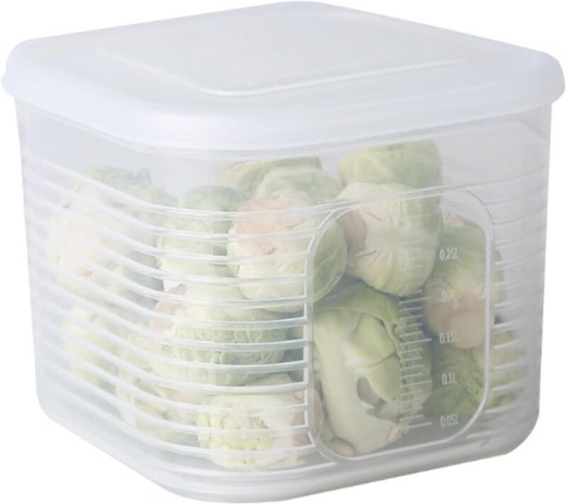 CSPARKV Aufbewahrungsbox für Zwiebeln, Ingwer und Knoblauch, sicheres Material, verhindert Geruchsbildung, vielseitig ei...