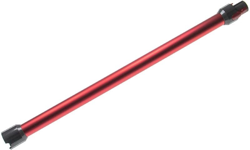 Staubsaugerohr kompatibel mit Dyson V7 Absolute Staubsauger - 35 mm Anschluss, 74 cm lang Rot - Vhbw