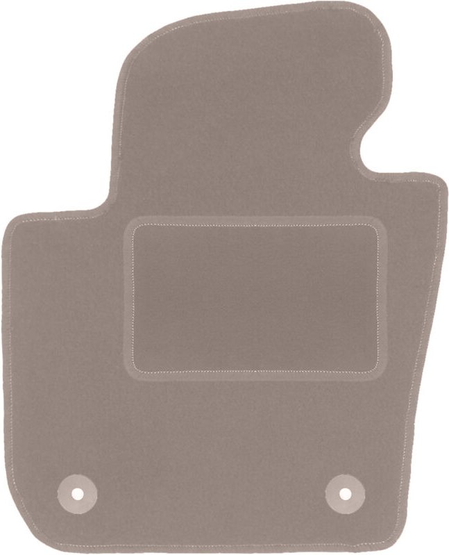 Beige Fahrermatte für: Skoda Superb II Limousine, Kombi (2008-2015)