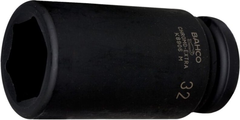 Bahco 3/4 Kraft-Steckschlüssel-Einsatz, lang, Sechskant, 1-7/16, phosphatiert