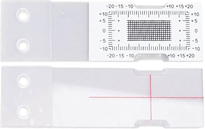 Messgerät für Acrylspalte, Winkelrissvergleichsmessschieber zur Überwachung von Bau- und Betonrissen