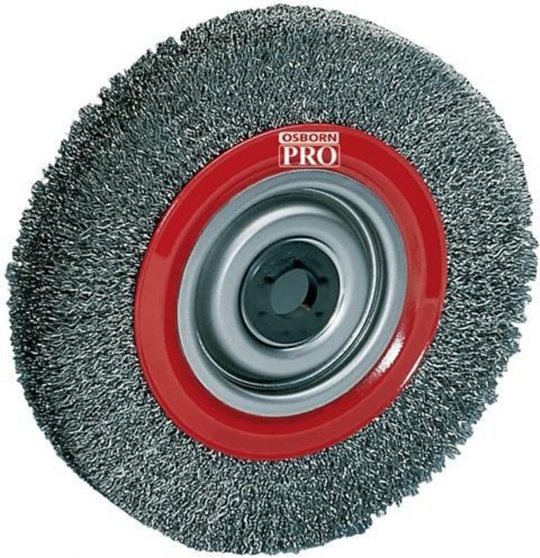 Rundbürste ø 200 mm Drahtstärke 0,3 mm Stahl 30 mm 4500 min-¹