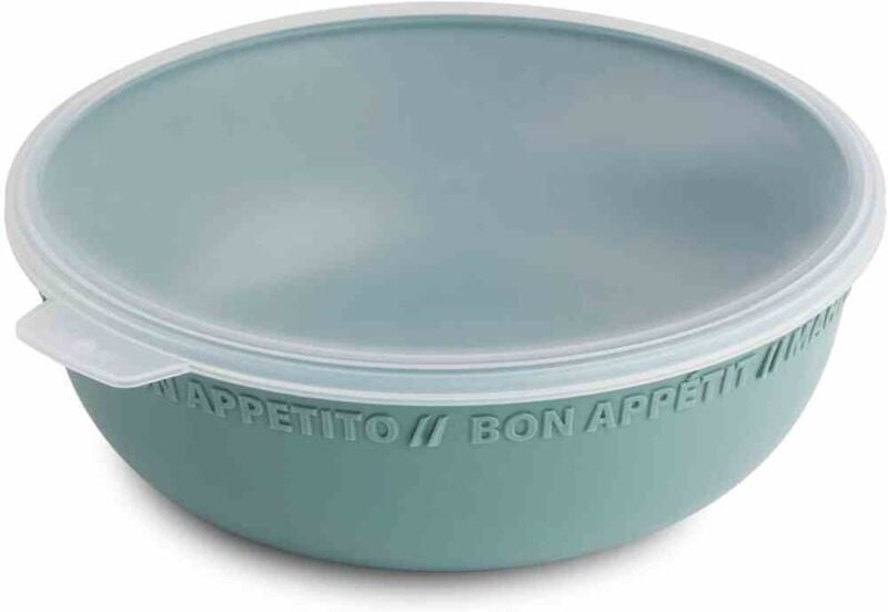 Rotho - Schüssel mit Deckel 0,35 l Tresa mistletoe grün Vorratsdose Frischhaltedose Kühlschankdose