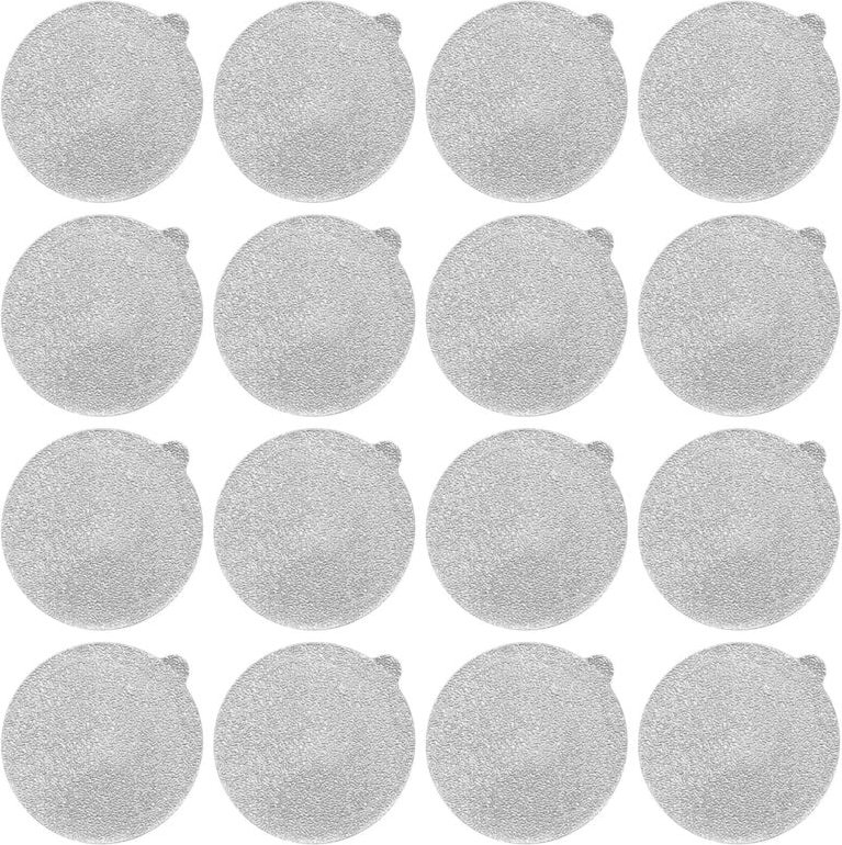 Thumbnail - Tlily - 100 StüCk Selbstklebende Aluminiumfolie, Deckel, Dichtungen, Aufkleber zum BefüLlen Von Leeren, Wiederverwendbar...