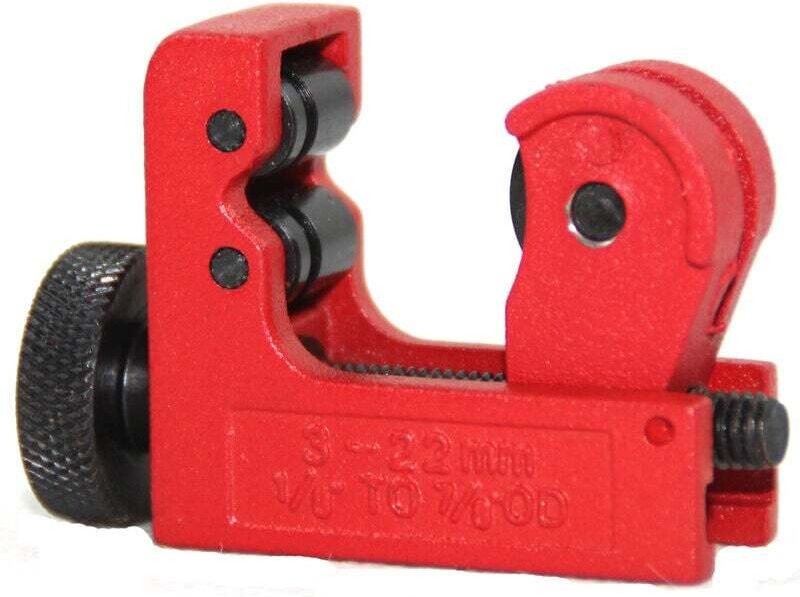 Ymyny - UlisemMini-Kupferrohrschneider, 3–22 mm, für Kupfer-, Messing-, pvc-, Kunststoff- und Aluminiumrohre/-schläuche