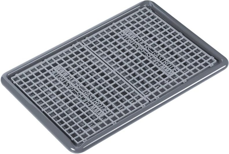 Auffangwanne mit 2 Abtropfmatten