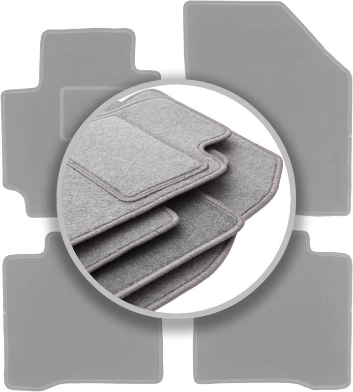 Graue Automatten für: Suzuki Baleno II Fließheck (2015-)